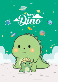 เจ้าไดโน เลิฟๆ กาแล็กซี่ สีเขียว