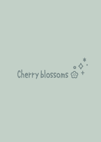 Cherry blossoms3 *Dullness Green*