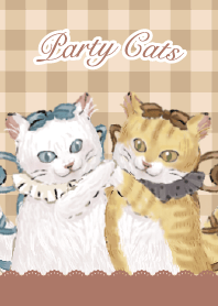 PARTY CATS 猫パーティー フレンチガーリー