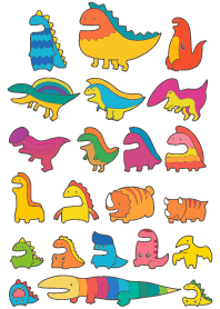 Colorful Dinosaurs