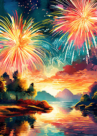 Beautiful Fireworks Theme#814
