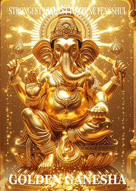 Financial fortune Golden Ganesha 13