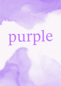 파스텔 보라색 수채화