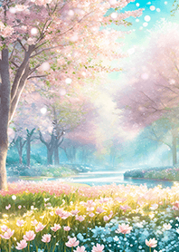Beautiful real scenery(Spring-801)