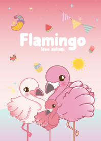 Flamingo Cutie Galaxy Soft Pink