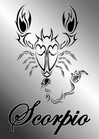 十二星座 -蠍座 ラインアート-