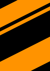 Simple Orange & Black without logo No.1