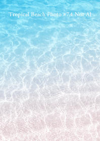 Tropical Beach Photo #74 Not AI