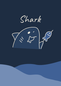 shark eating(Dark)