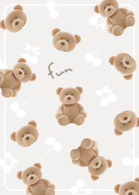 ベージュ クマがいっぱい03_1