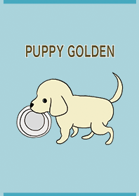Blue / Puppy golden