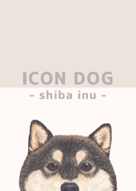 ICON DOG - shiba inu - BEIGE/02