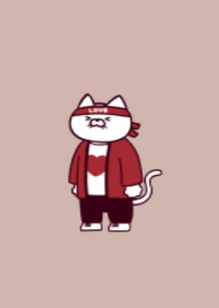 Otaku cat.(dusty colors01)