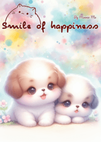 Smile of puppy NO.10