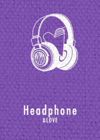 headphones love ver_Purple1