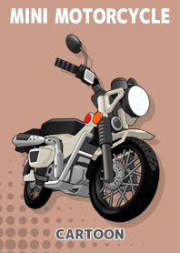 My beige motorcycle(CARTOON)