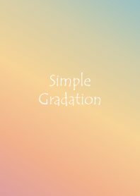 Simple Gradation -Sunset Sky3-