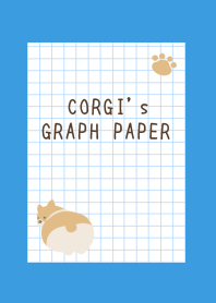 CORGI's GRAPH PAPER/BLUE/YELLOW