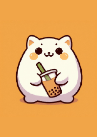 Pearl milk tea cat 0411191