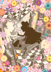 Alice Silhouette[Looking Glass]Flower -