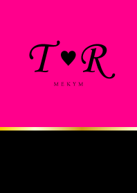 INITIAL -T&R- Pink