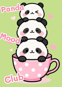 แพนด้าน้อยอารมณ์ดี(สีเขียว)