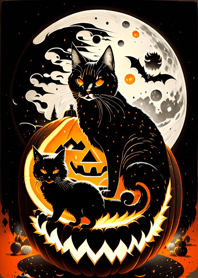 halloween cat 7Ff848