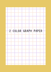 2 COLOR GRAPH PAPERj-PINK&PUR-DUSTY YEL