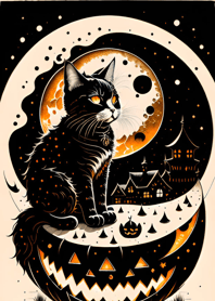 halloween cat 9F854C