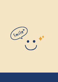 Glitter Smile .Navy