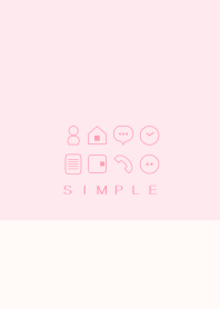 SIMPLE(beige pink)V.413b