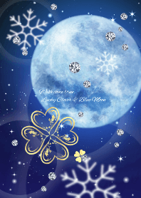 Wish come true,Clover & Moon & Snow.