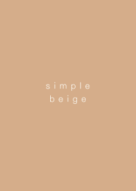 simple --beige3--