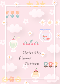sakurairo Retro Sky Flower Pattern 10_2