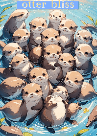 Otter in the warm sun (Brown)