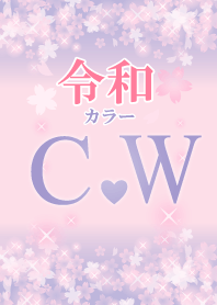 C&W-Attract luck-Reiwa color-Initial
