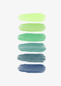 Colour Palette *aurora green