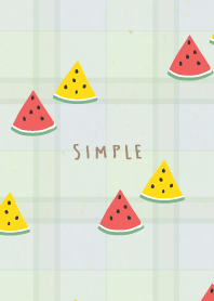 Watermelon dull color14 from Japan