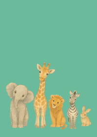 Why Why Animals blue green