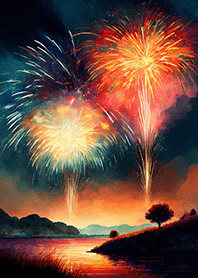 Beautiful Fireworks Theme#229