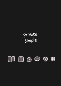 Private simple -panda-
