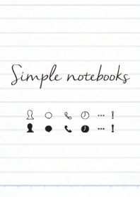 simple notebooks