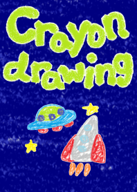 Crayon drawing