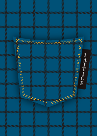Lattice-Dark blue