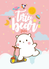 หมีสามตัว ฮาเฮ กาแล็กซี่ ความรัก