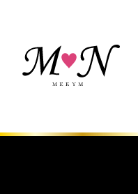 LOVE INITIAL-M&N イニシャル 15