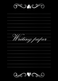 Writing paper -SILVER-