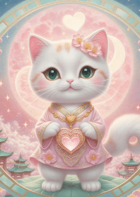 แมวกวักน่ารัก นำโชค โชคดีรวยๆ 5