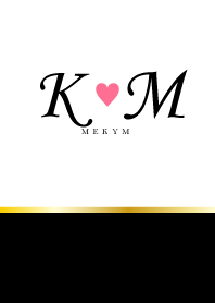 LOVE INITIAL-K&M 25