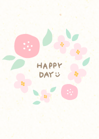 flower flower wreath30 from Japan